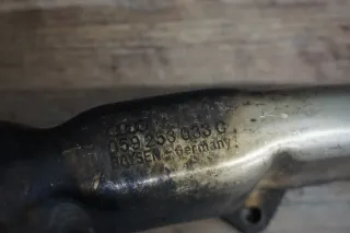 059253033C Abgaskrümmer Krümmer Auspuffkrümmer Links Audi A6 4B 2.5TDI - Bild 4