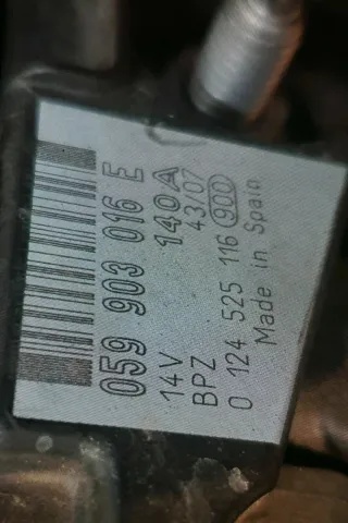 Lichtmaschine 140A Audi A4 A5 A6 Q5 Lima VALEO Generator 059903016E - Bild 5