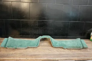 PORSCHE Boxter 986 Teppich Querträger 98655103300 grün gebraucht - Bild 1