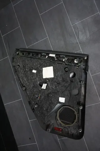 Türverkleidung Leder Türpappe hinten rechts VW Touareg 7P 7P0863981BL Schwarz - Bild 6