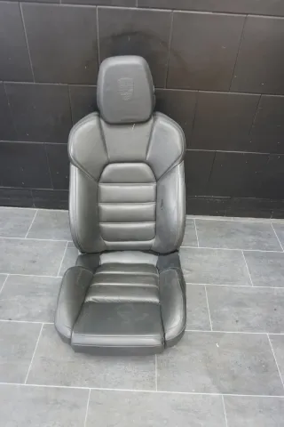 Porsche Cayenne 92A LEDER Fahrersitz el. Sportsitz Sitz SHZ Schwarz - Bild 1