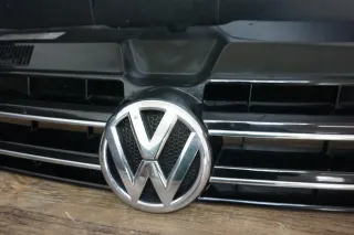 Orig Volkswagen T5 Facelift Multivan Kühlergrill Grill Stern 7E5853651D LC9Z - Bild 3