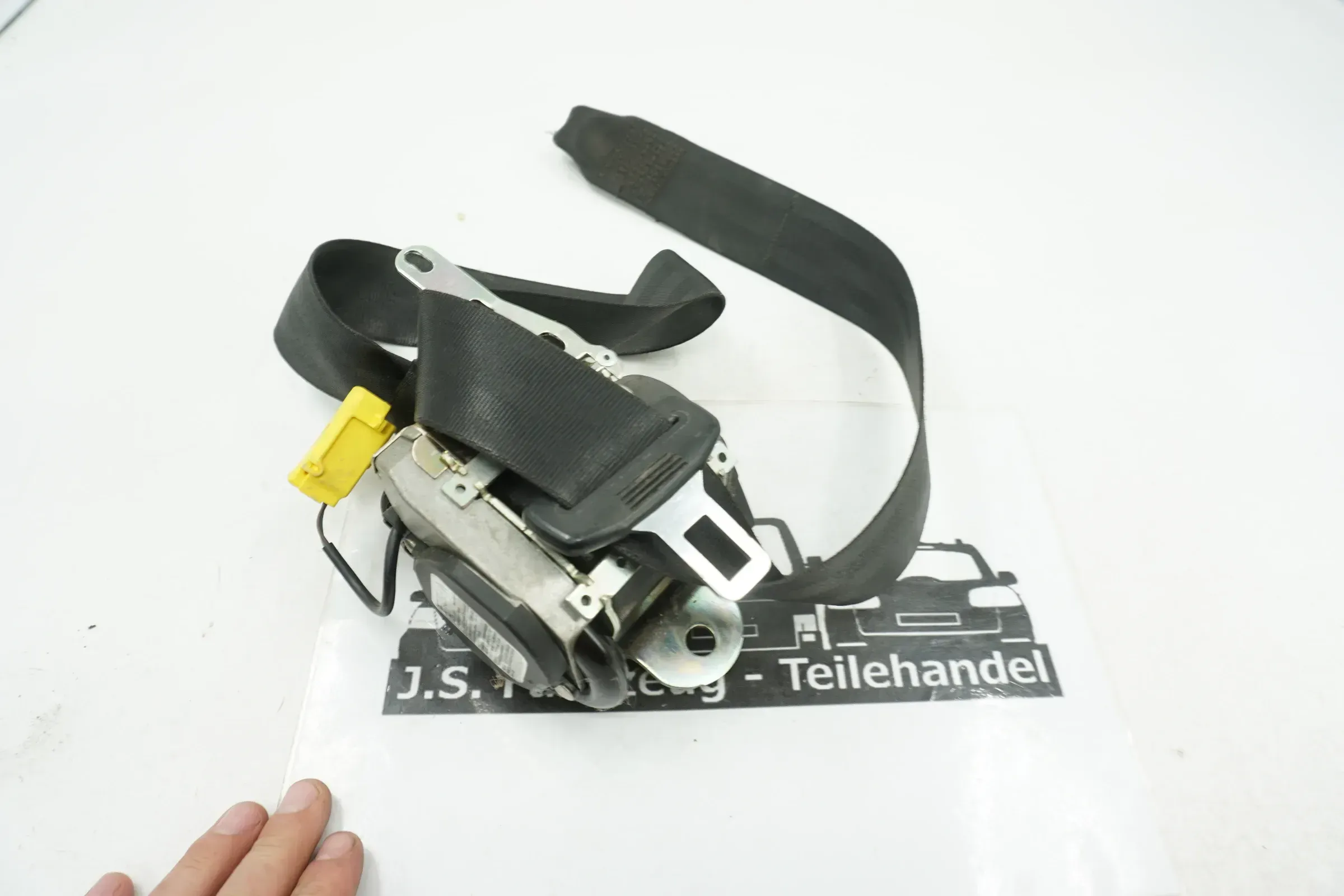 VW Polo 9N 2/3-Türer links vorne Gurt Sicherheitsgurt 6Q3857705J /G schwarz - Bild 1