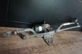 original VW T5 Bus Wischergestänge vorne Wischermotor 7H0955113 7H1955023B - Bild 2