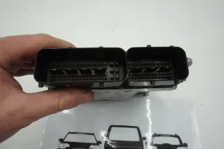 Original VW T5 2,5 TDI 4Motion BNZ Motorsteuergerät Steuergerät 070997016K - Bild 4