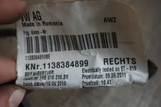 Original VW T5 Kabelbaum Tür vorne rechts 7E3970010 7E3970000C - Bild 3