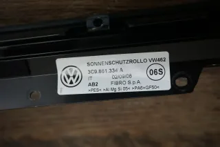 VW Passat B6 Sonnenschutzrollo Sonnenrollo hinten rechts 3C9861334A - Bild 4