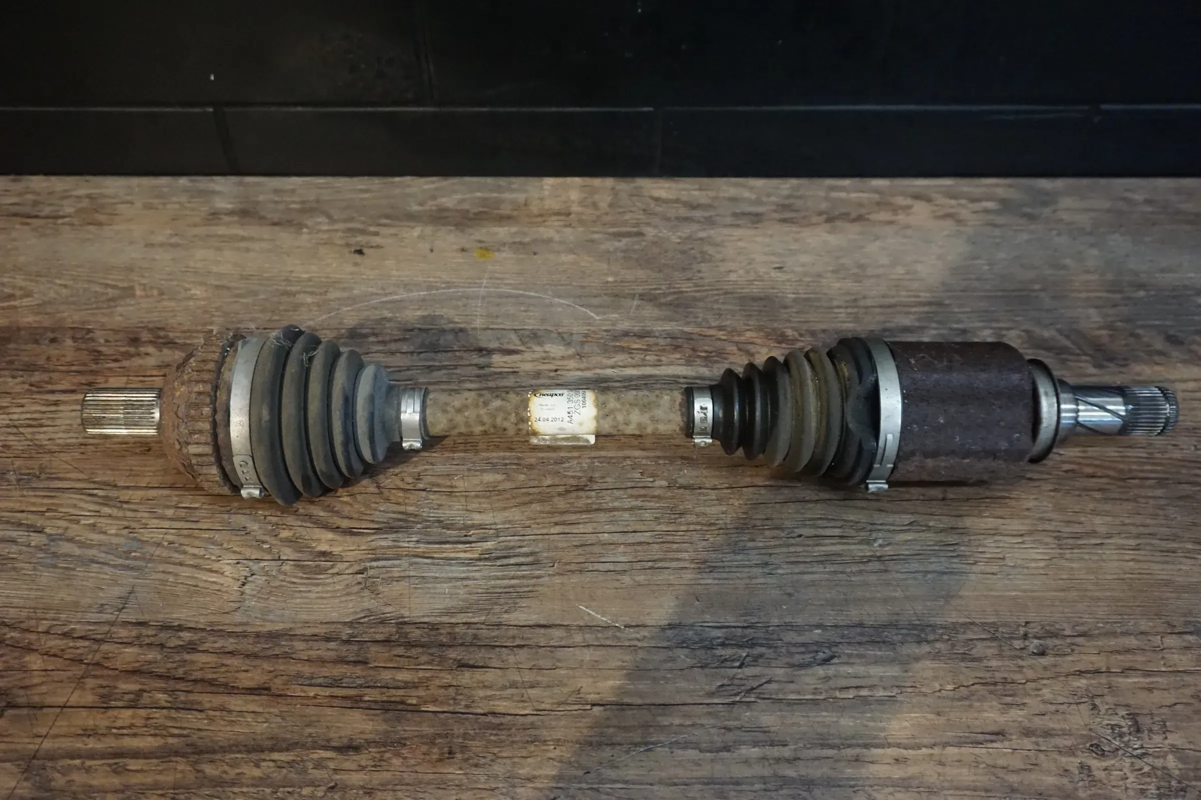 SMART Fortwo Coupe 451 Antriebswelle ABS links vorne A4513500410 Gelenkwelle - Bild 1