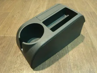 VW Golf 1K Getränkehalter Mittelkonsole Verkleidung hinten anthrazit 1K0863323C - Bild 1