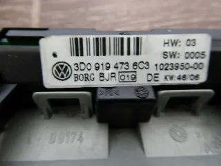 VW Touareg 7L Phaeton Porsche Cayenne PDC Anzeige Grau 3D0919473 Original - Bild 3