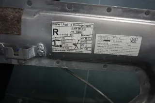 AUDI TT 8N Cabrio Roadster Fensterhebermechanik vorne rechts 8N7837730 - Bild 6