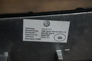 VW Phaeton 3D 3D1853204K Lüftungsdüsen Ausströmer Armaturenbrett mitte BJ2015 - Bild 5