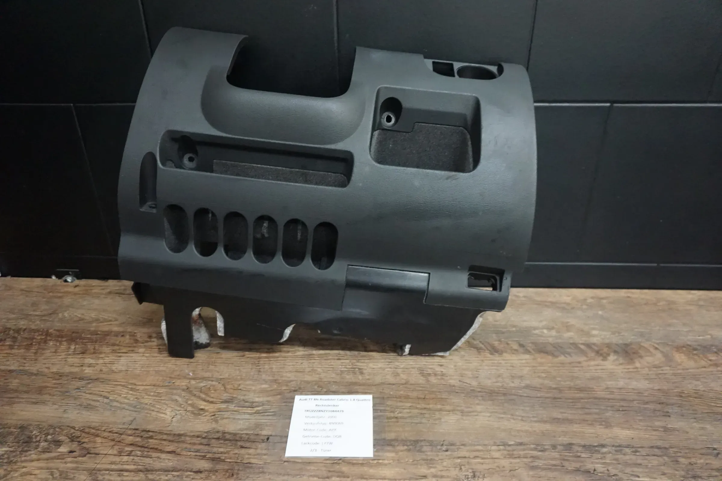Audi TT 8N Rechtslenker Verkleidung Lenksäule 8N2857919 - Bild 1