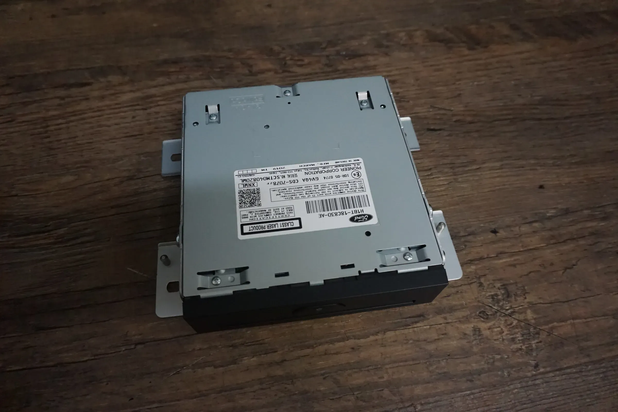 CD Spieler - H1BT18C830AE - Ford Fiesta MK8 Steuergerät Radio Navi - Bild 1
