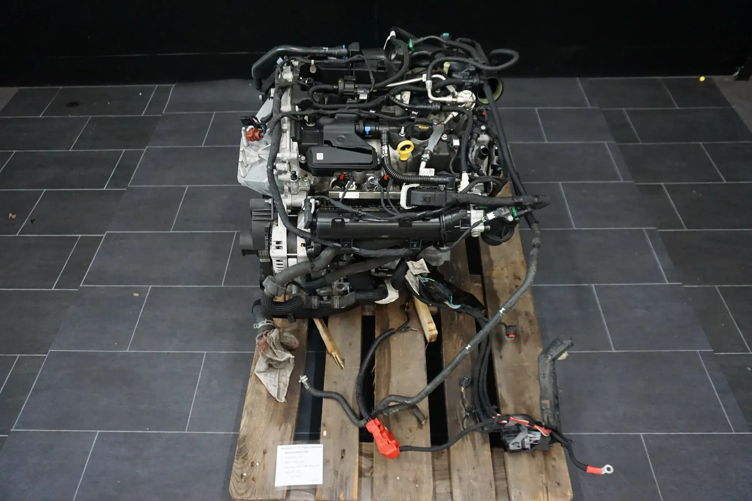 Motor + Anbauteile YZJA 1.5 ST Ecoboost 200 PS Ford Fiesta 2018 24000km Engine - Bild 1