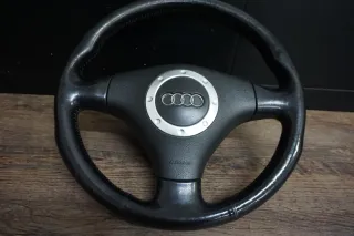 Original Audi TT 8N Lederlenkrad Lenkrad S-Line Airbaglenkrad Leder 8N0419091A - Bild 5