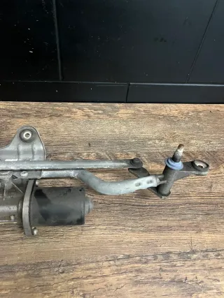 original VW T5 Bus Wischergestänge vorne Wischermotor 7H0955113 7H1955023B - Bild 2
