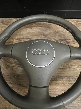 Audi A6 4B 4Z Allroad Lenkrad Lederlenkrad Braun 8Z0419091D - Bild 7