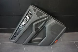 Türverkleidung hinten links Porsche Cayenne Schwarz Leder 9Y 2020 - Bild 1