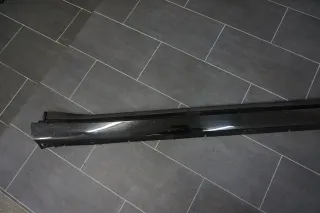 PORSCHE CAYENNE S 9Y TURBO Leiste Schweller rechts L041 Schwarz 9Y0853752C - Bild 4