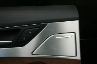 Audi A8 4H D4 Türverkleidung Schwarz Alcantara braun hinten links 4H0867017 - Bild 7