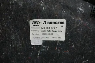 Audi TT 8J Coupe Kofferraumverkleidung links 8J8863879A Seitenverkleidung TTS - Bild 7