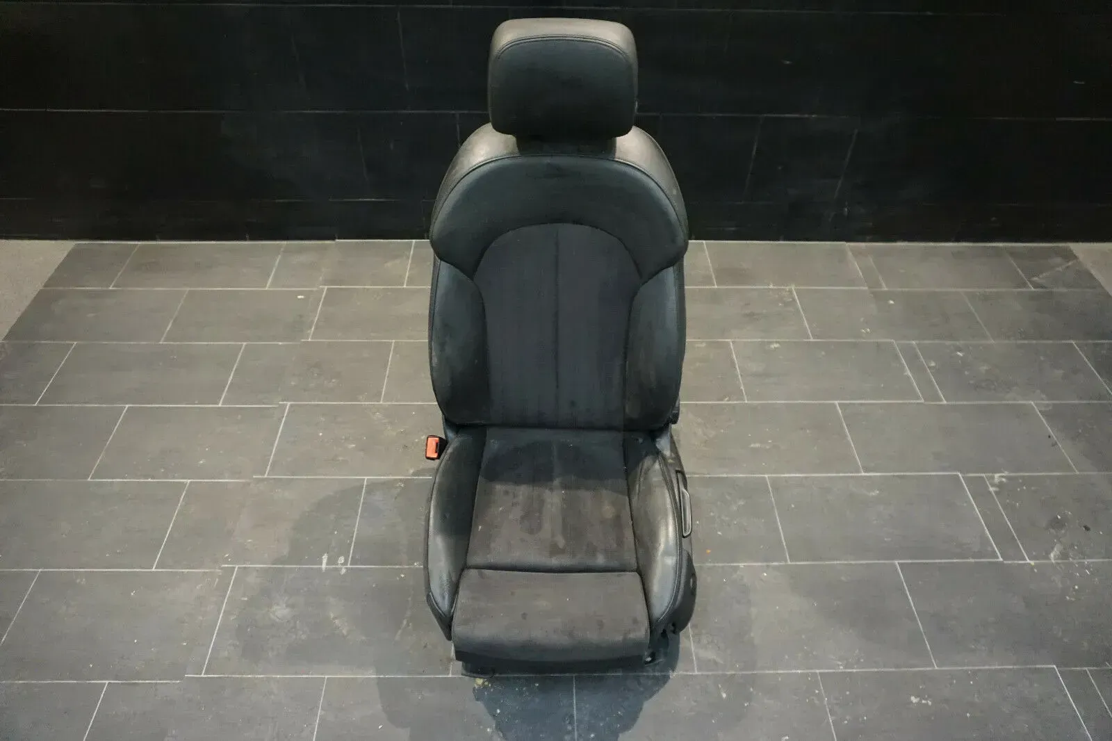 Audi A6 4G Sitz Fahrersitz Leder Alcantara links - Bild 1