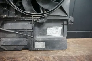 VW T5 7H Original Lüfterzarge mit Lüftermotor Lüfter Bosch 7H0959455A 7H0121201C - Bild 2