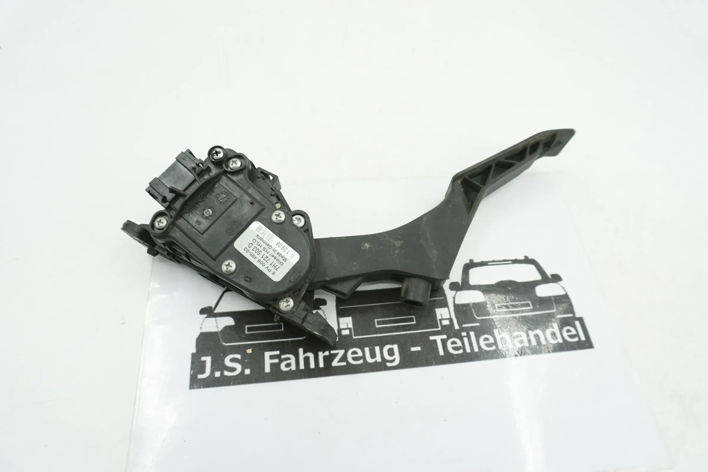 VW Transporter T5 7H Gaspedal mit Elektronikmodul Pedal Pedalerie 7H1721503D - Bild 1