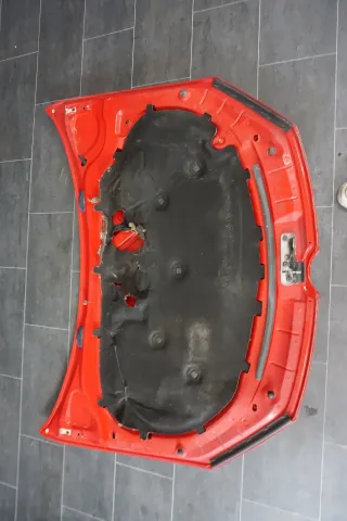 VW Golf VI 2008-13 Motorhaube lackiert LY3D Tornadorot Haube Motor - Bild 8