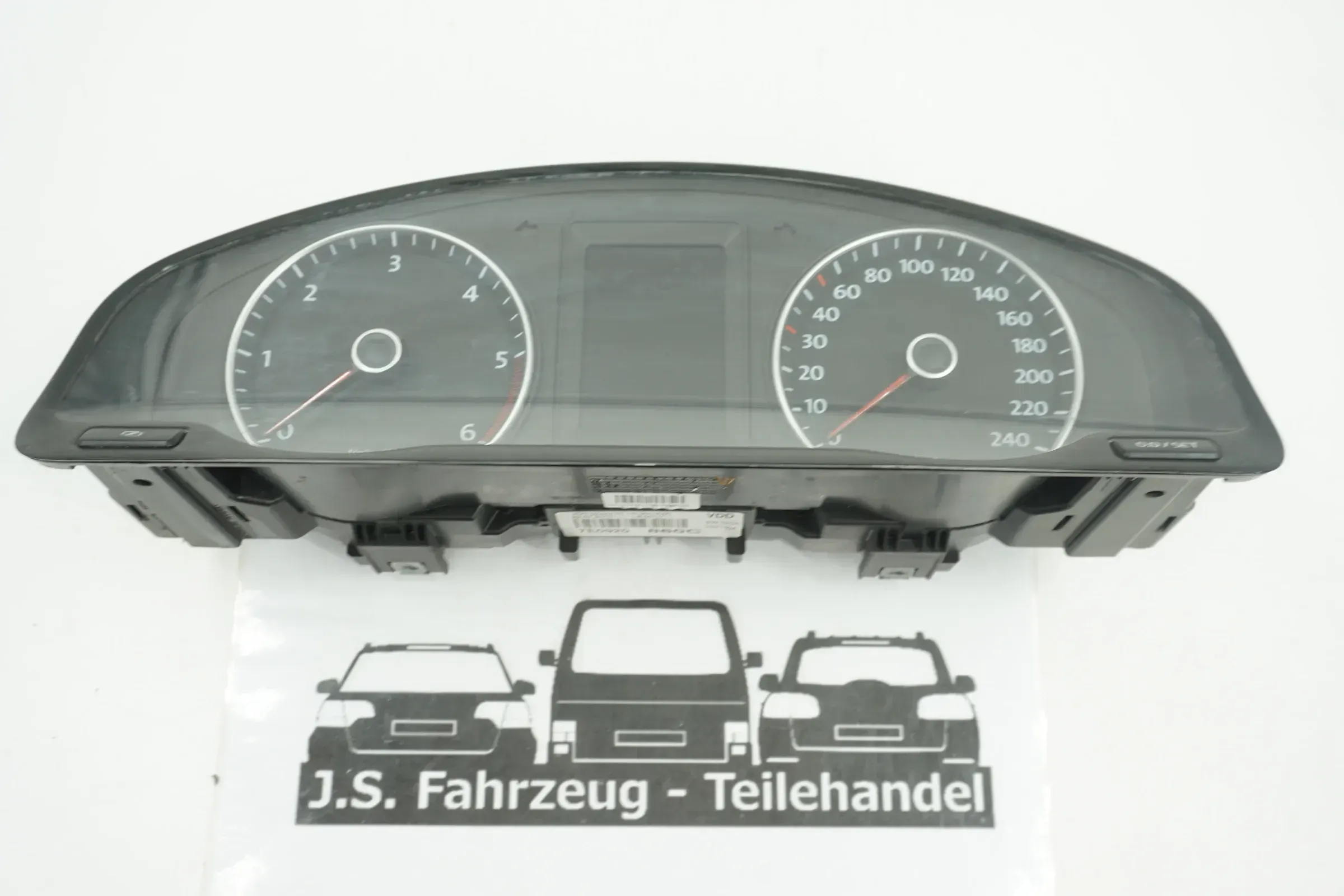 VW T5 Facelift 7E 2.0 TDI Kombiinstrument Tacho 7E0920860C Original - Bild 1