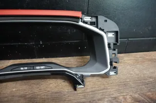 VW Polo AW Dekorleiste Leiste Blende Satz 2G GTI Interieur Dekor Rot - Bild 5