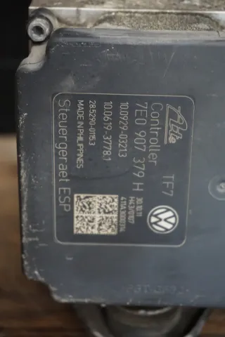 VW T5 ABS ESP Steuerteil Pumpe 7E0907379H 7E0614517F Block 4 Motion - Bild 6