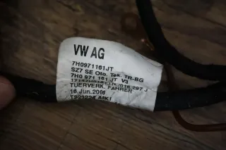 VW T5 7H Kabelbaum Türkabelbaum Vorn Links Fahrerseite 7H0971161JT - Bild 5