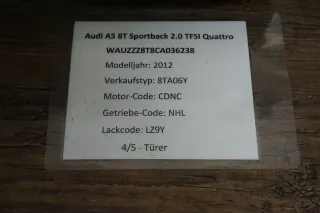 Audi A5 8T Blende Mittelkonsole Abdeckung Schalter 8K0864261F - Bild 2