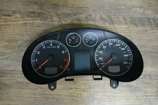 Audi A3 8P Sportback Bj.06 Tacho US-Modell Meilen 8P0920981D VDO 110080297022 - Bild 2