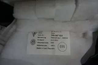 PORSCHE Cayenne 92A linke Seite B-Säule Verkleidung 7P0867823 schwarz - Bild 3