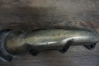 059253033C Abgaskrümmer Krümmer Auspuffkrümmer Links Audi A6 4B 2.5TDI - Bild 3
