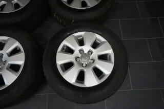 Audi A6 4G 16 Zoll Alufelgen Felgen Winterreifen 225/60 R16 4G0601025 - Bild 2