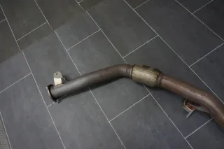 Porsche 9Y0 Cayenne E3 Abgasrohr Vorschalldämpfer Abgasanlage Abgas 4M0253350CE - Bild 7