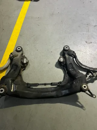 Vorderachse Audi A6 4B 2.7 3.0 V6 QUATTRO Motorträger Achse vorne 4B0399313BS - Bild 3