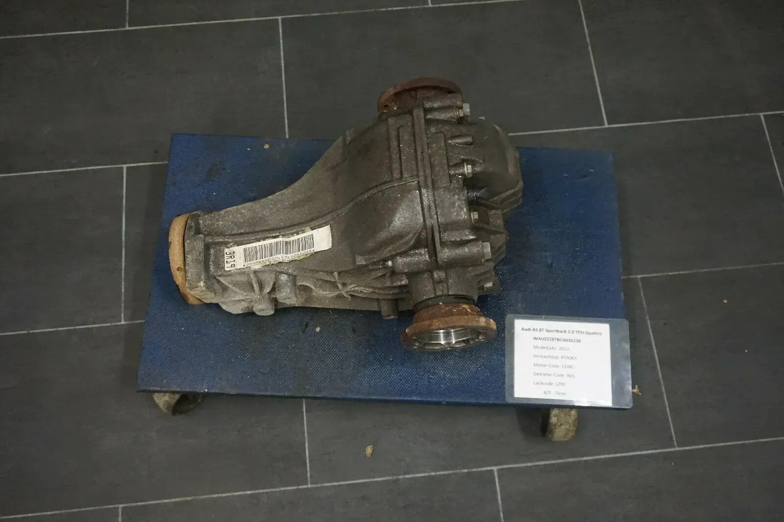 Audi A4 8K A5 8T 2.0 TFSI / TDI Differential Hinterachsgetriebe KRT 0AR525053E - Bild 1