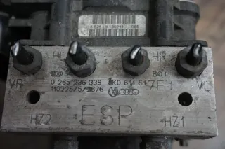 Audi A3 3,2 V6 Quattro ABS Block Steuergerät 1K0614517C 1K0907379E ESP - Bild 5