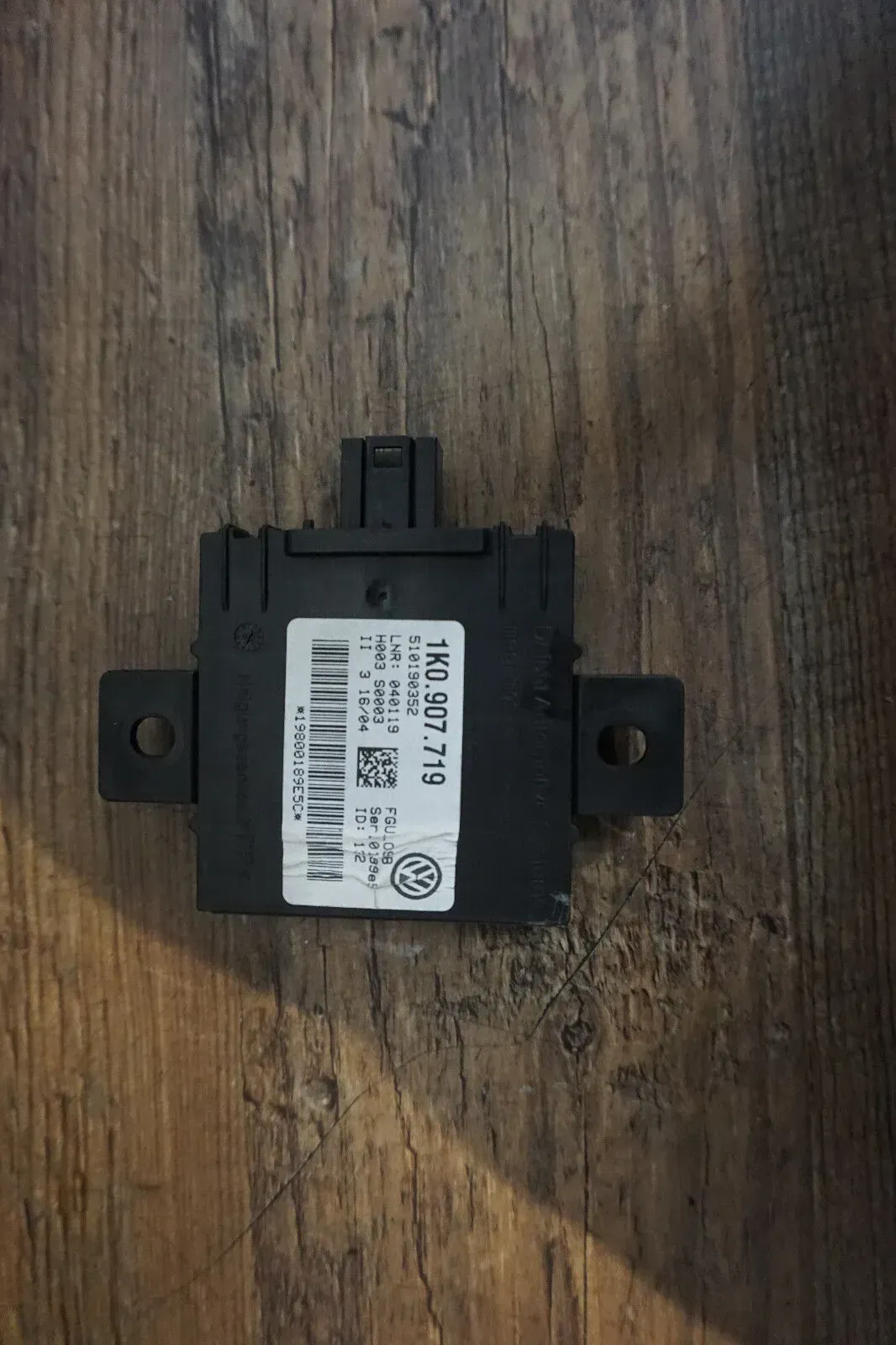 VW Touran 1T Golf Jetta Audi A3 1K0907719 Neigungssensor Diebstalschutz Alarm - Bild 1