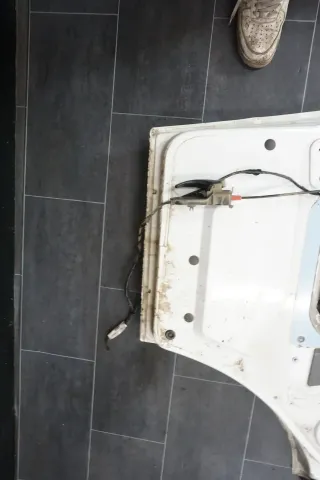 Ford Transit MK7 Tür Fahrertür vorne links weiss komplett - Bild 8
