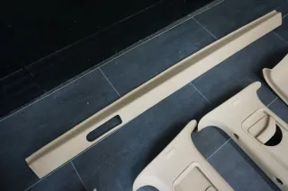 VW T5 Multivan Säule Verkleidung Säulenverkleidung Himmel A B C Beige leder - Bild 11