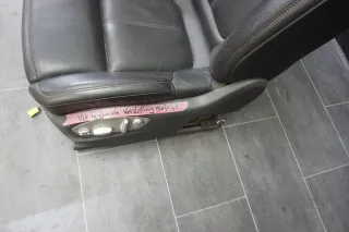 Porsche Cayenne 92A LEDER Fahrersitz el. Sportsitz Sitz SHZ belüftet Schwarz - Bild 4