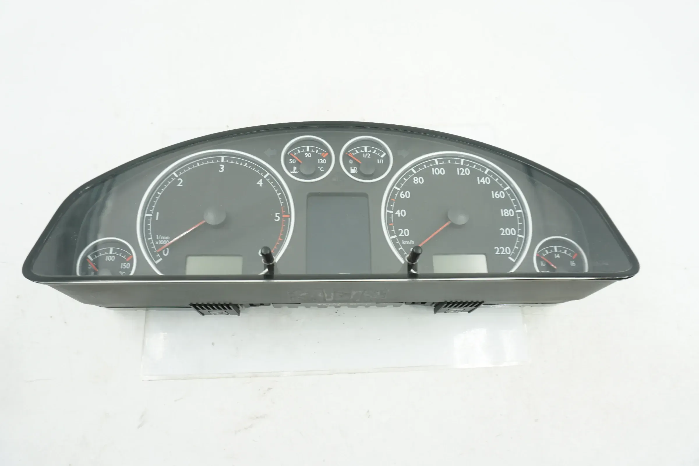 VW T5 Multivan Highline Tacho 7H5920870L Chrom selten MFA FIS Automatik - Bild 1