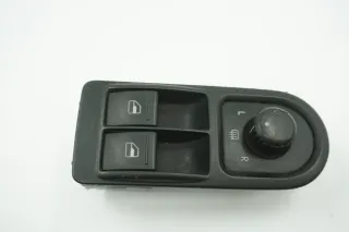VW T5 SCHALTER FENSTERHEBER SPIEGEL vorne links 7H5959539H Fensterheberschalter - Bild 3