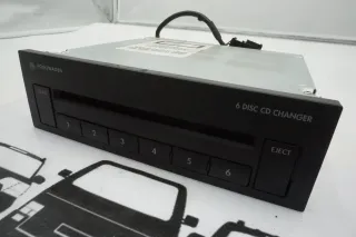 VW Passat 3C B6 Original 6 Fach CD Wechsler 3C0035110 Radio RCD RNS - Bild 3